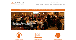 Desktop Screenshot of praxiscet.com